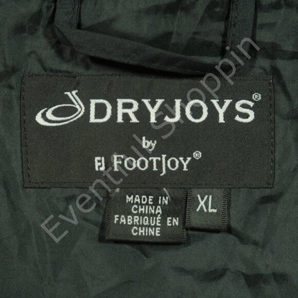 FootJoy Jacket Mens XL Brown Osprey Cove Golf Dryjoys Full Zip - Picture 7 of 8